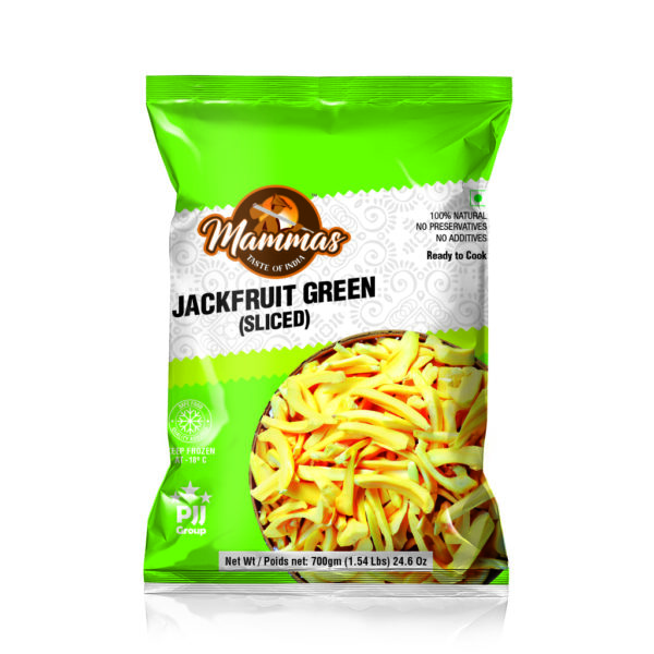 Fresh sliced green jackfruit, ready