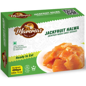 Sweet, rich jackfruit halwa delight