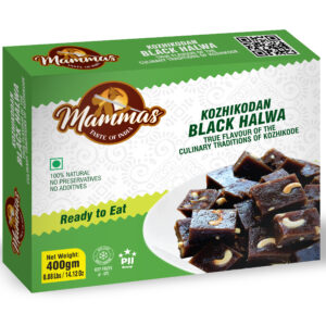 Rich, dark sweet halwa from Kozhikode