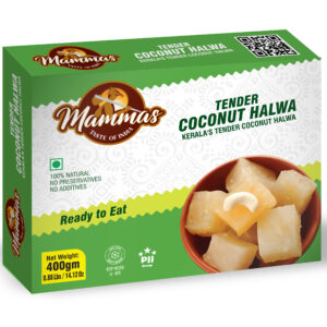 Soft, sweet tender coconut halwa