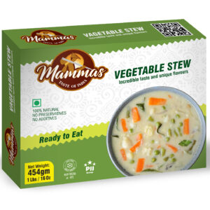Mild spiced veggies in coconut milk