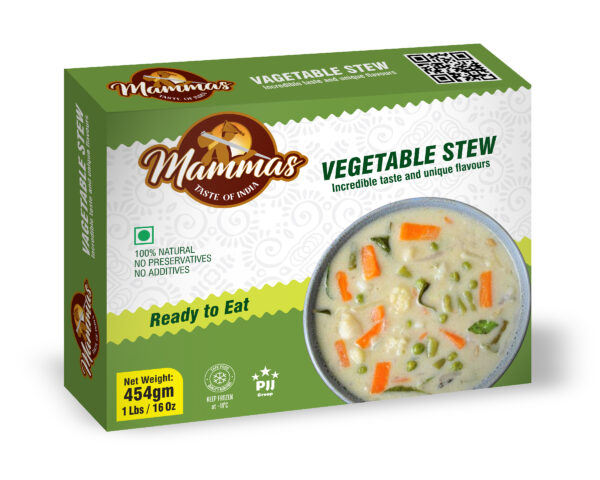 Mild spiced veggies in coconut milk