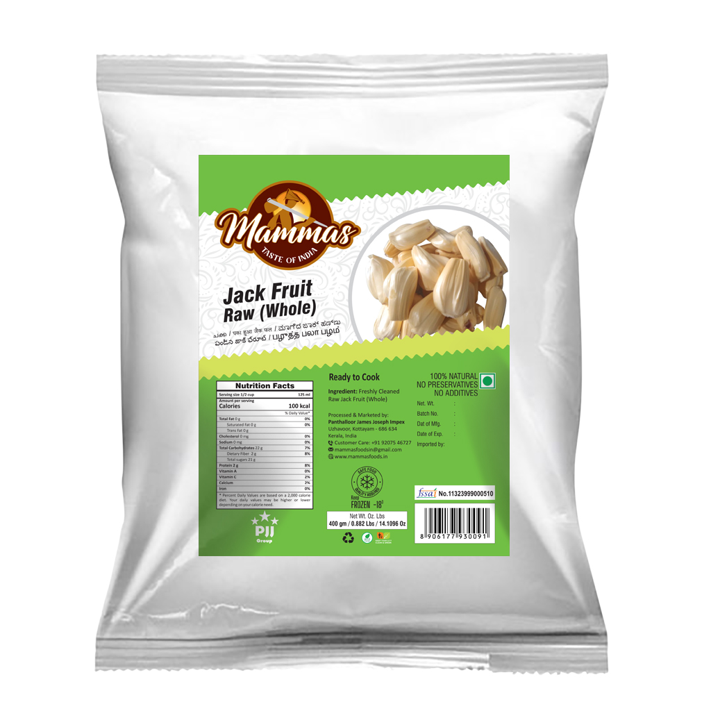 Whole raw jackfruit,
