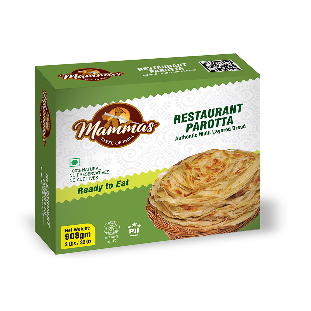 Restaurant parotta, Kerala parotta, Malabar parotta, layered parotta, frozen parotta