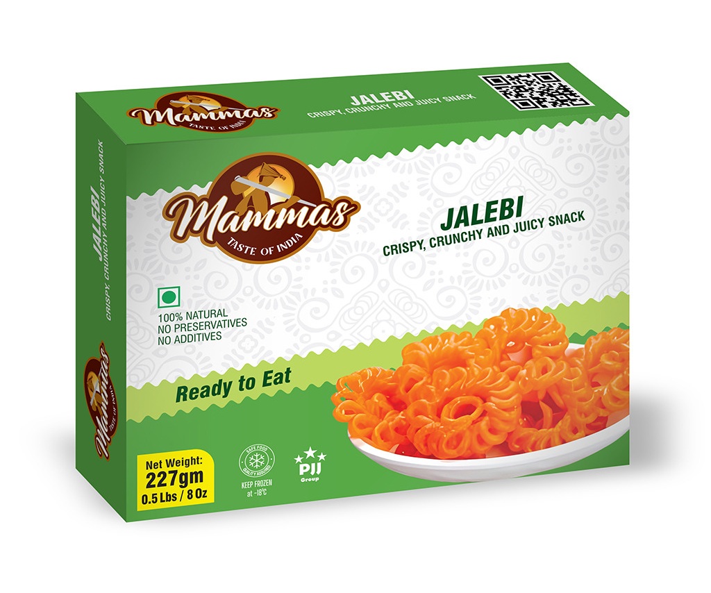 Jalebi is a deep-fried, pretzel-shaped sweet made from maida flour batter and soaked in sugar syrup.